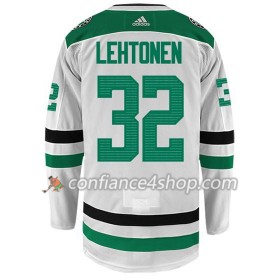 Adidas Maillot de Hockey Dallas Stars KARI LEHTONEN 32 Blanc Authentic - Homme